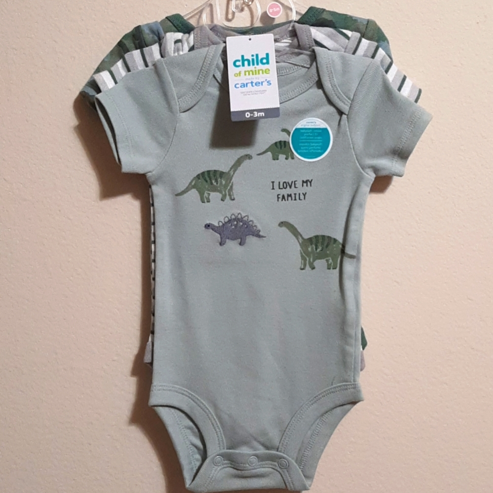 Baby Carter's 0-3 month onesies